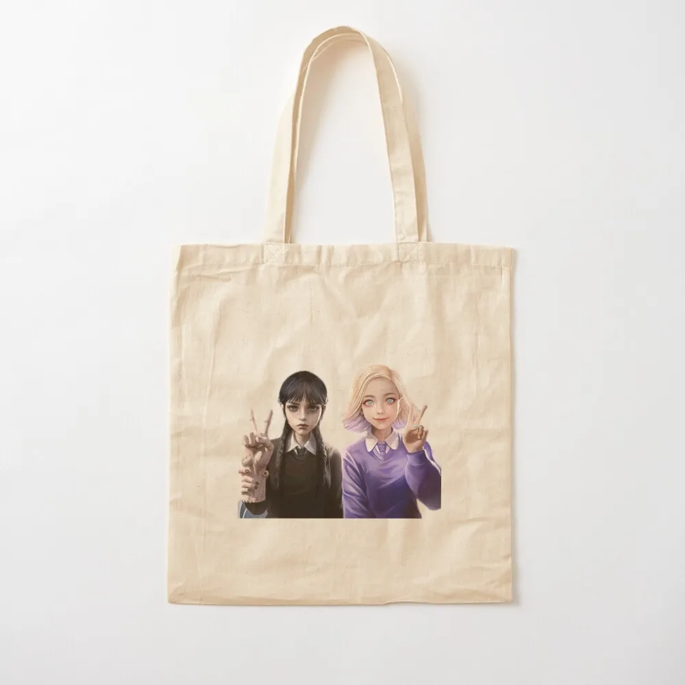 

wednesday&thing Tote Bag Handbags women bag luxury women tote bags aesthetic Cloth bags Canvas Tote Bag