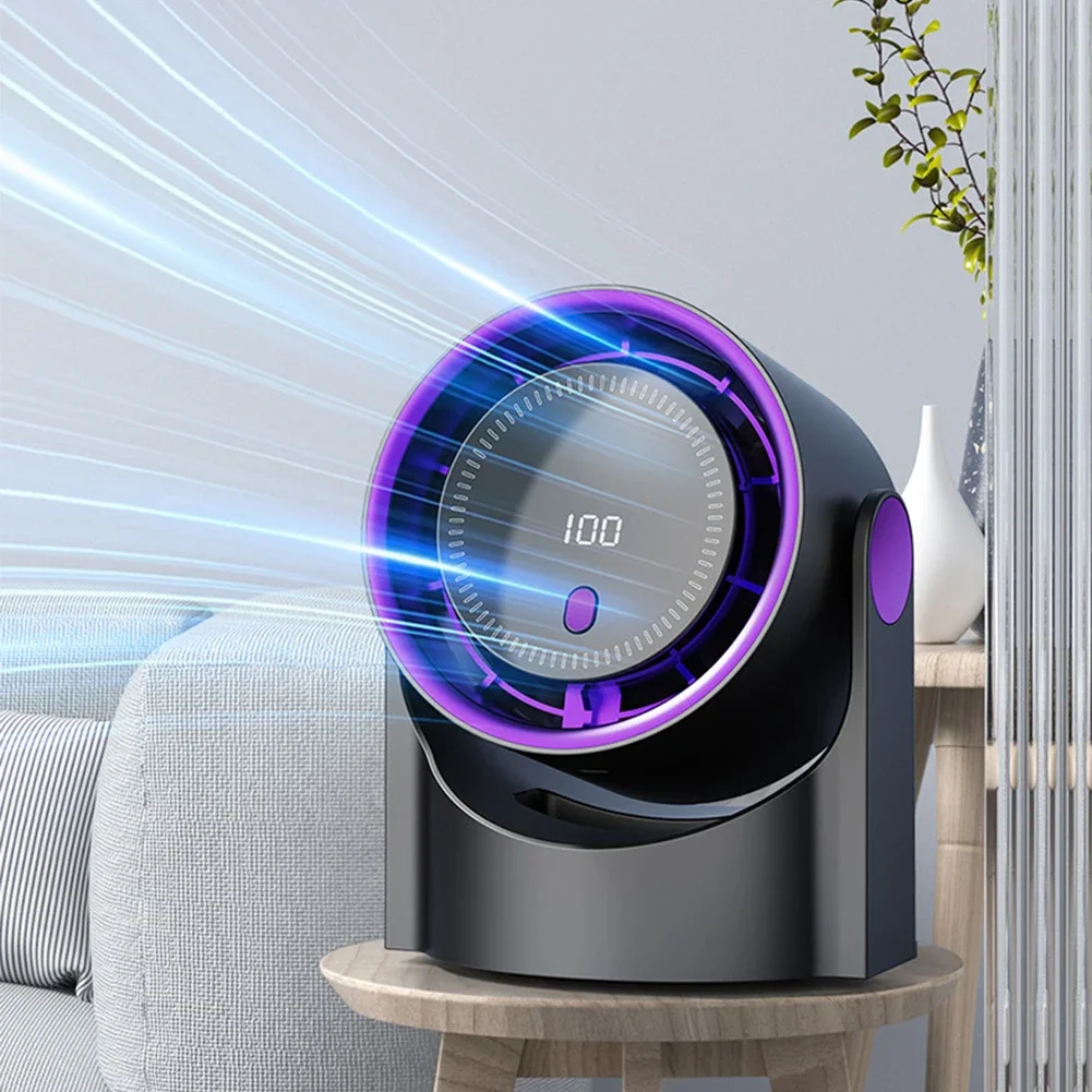 多機能電動ファンサーキュレーター-100-レベルワイヤレスポータブル家庭用静音換気扇デスクトップ壁天井ファン空気クーラー