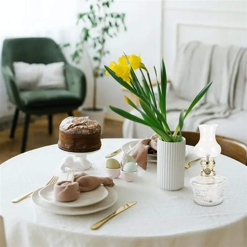 28-Loch-Lampenschirm aus Glas, Lampenschirm aus Glas, Lampenschirm aus Glas, klare Kerosinlampe, Kamin, Kerosinlampenabdeckung