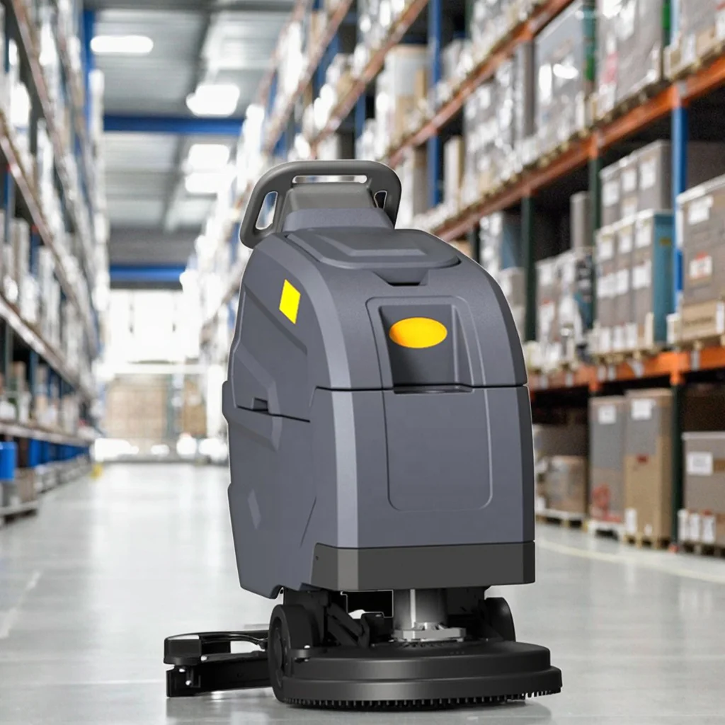 Barredora de suelo eléctrica KD-XD01 de 24V, barredora automática de carretera con Motor de cepillo de Metal, herramienta de limpieza de suelo y carretera