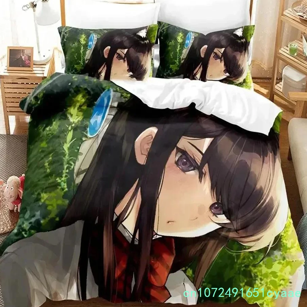 Anime Komi Can't Communicate Bedding Set Bedroom Soft Modern Bedspreads Comefortable Kids Duvet Cover Quilt Cover And Pillowcase