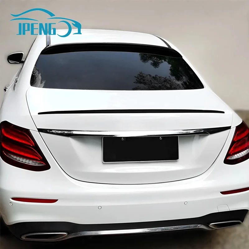 Suitable For Mercedes-Benz E-Class W213 E200 E220 E250 E300 Sedan 4-Door E63 2016+ Rear Trunk Roof Wing Spoiler