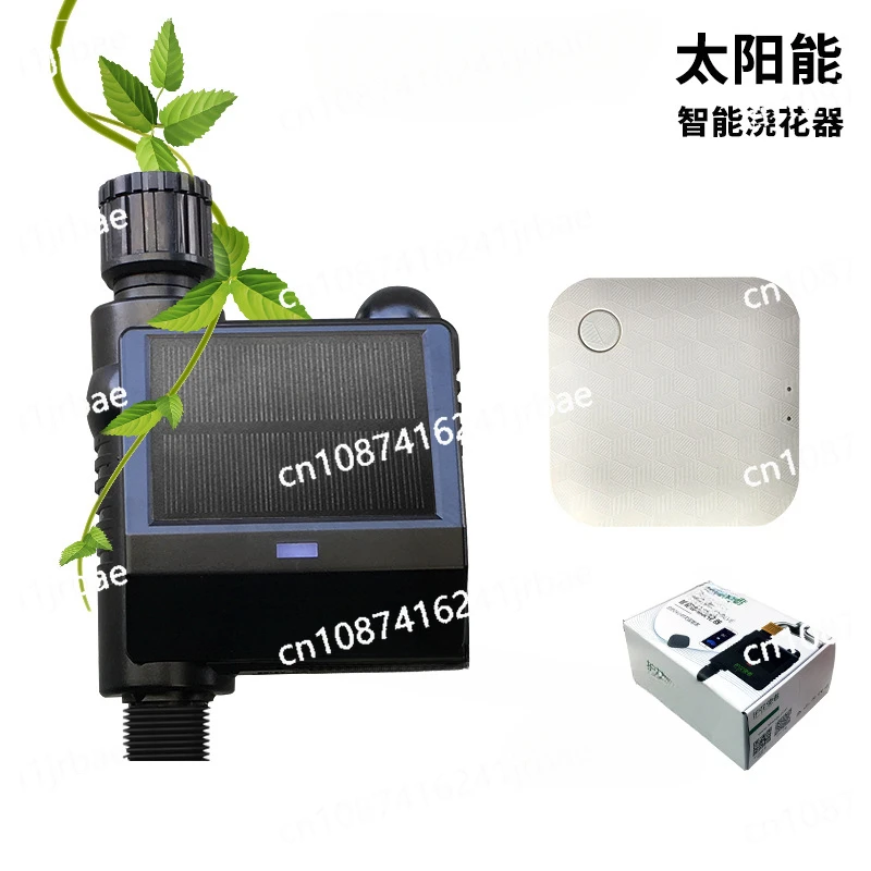 WIFI Garden Solar Energy Watering Timer Ball Valve Sprinkler Drip Irrigation System Water Controller TUYA Smart Life