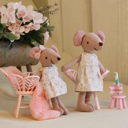 H13/15Cm Fabric Mice Are Suitable for Miniature Home Decorations