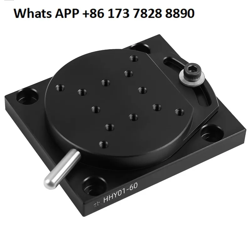 

Поворотная платформа перемещения по оси R. Выдвижной стол с простым углом регулировки вместо HHY01-40/60/XKRC40/60.