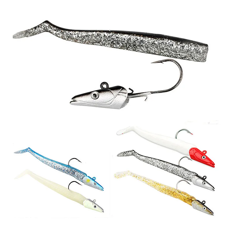 Bazooka Black Minnow Fishing Soft Lure Sinking T Tail Lead Hook pesca JIG VIB Silicone Wobbler For Pike Bass Carp Winter Baits