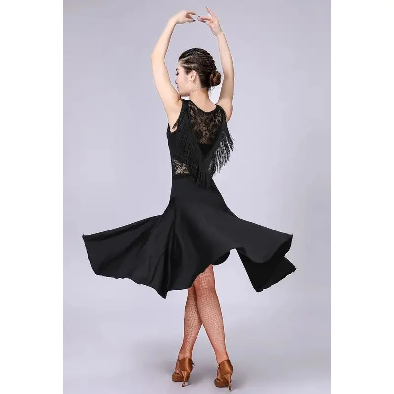 High quality Latin dance dress women/girls/Lady new sexy fringe salsa/ballroom/tango/dad/rumba/samba/Latin dresses for danc