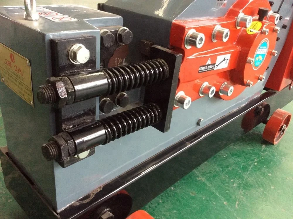 آلة قطع القضبان المعدنية GQ50 ذات الطراز الجديد مع براغي متينة مقاومة للاهتراء وعالية القوة لبناء البناء