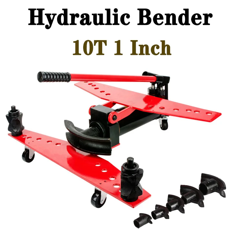 

10T 1 Inch Manual Hydraulic Pipe Bending Machine Pipe Bender Hydraulic Pipe Bending Tool SWG-1 Hydraulic Wrenches 2.75-4.5mm