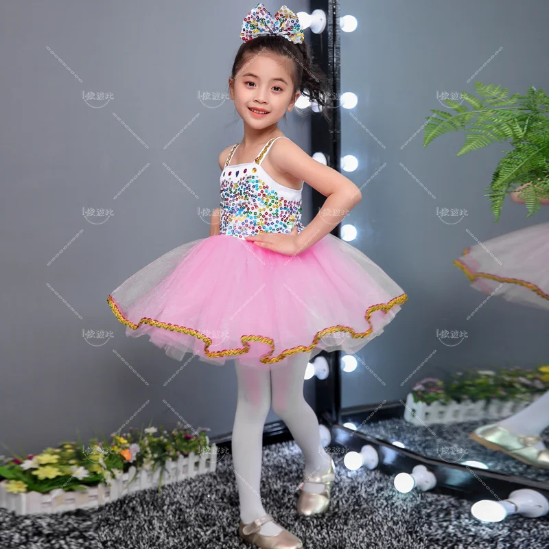 Lovely Princess Tutu Dress for Girls' Dance Performance Gorgeous Ballet Dress Girls' Stage New Arrival Ballet Dress for Children