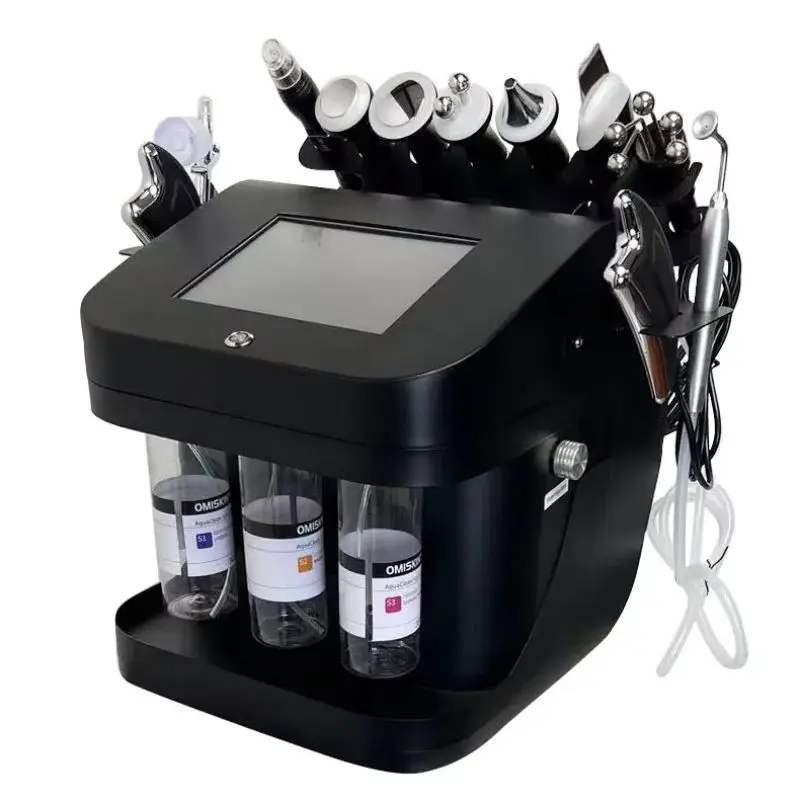 

Updated 10 In 1 facial Machine H2o2 Aqua Peeling Lift Skin Bubble Moisturizer Oxygen Machine