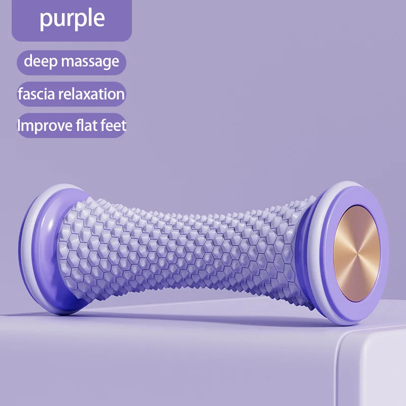 Voetmassager Massageroller Yoga Massagebal Plantar Fascia Roller Spierontspanning Verzorging Plastic Handmatige Voetmassagerollers