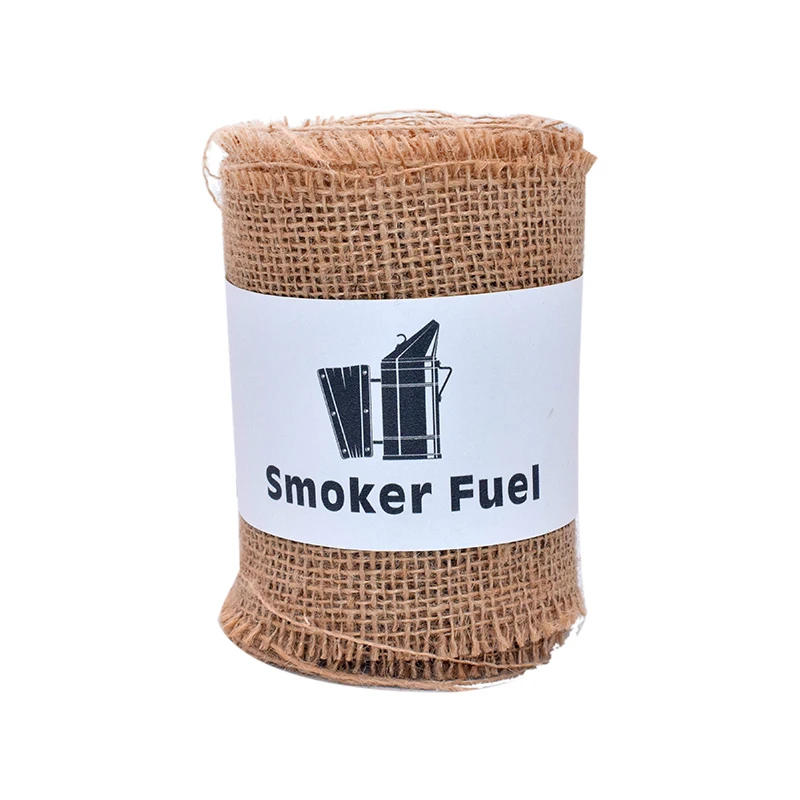 300CM/Roller Beekeeping Natural Hessian Bee Smoker Fuel Cleaner Smoke Less Irritant to Bee Smoke Spray Bomb Beekeeping Equipment