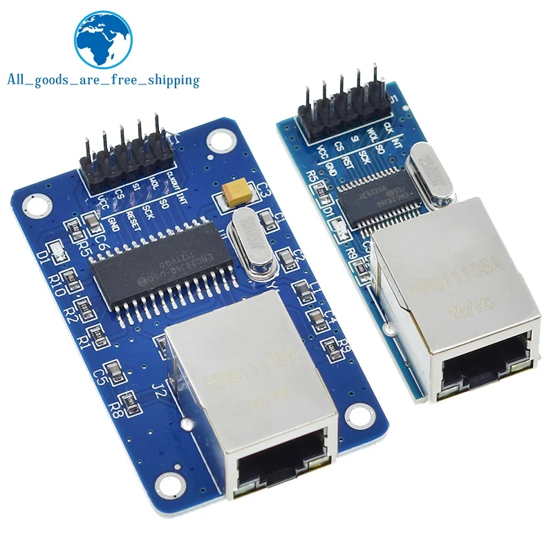 ENC28J60 SPI interface network module Ethernet module (mini version) for arduino