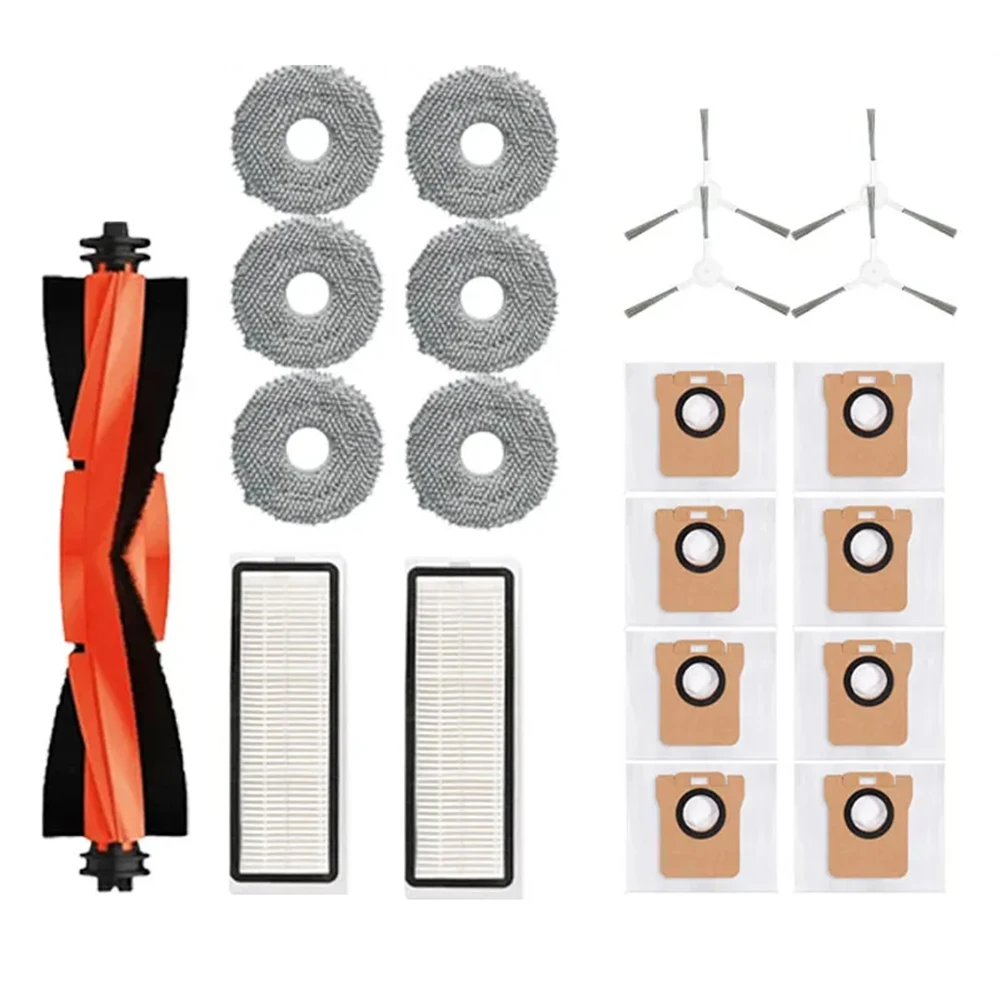 

A66T For Xiaomi Robot Vacuum X20 +/ X20 Plus Accessories Dust Bag Mop Cloth Main Side Brush Hepa Filter Replacement Parts