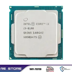 Intel Core i3-8100 i3 8100 3.6 GHz Quad-Core Quad-Thread CPU Processor 6M  85W LGA 1151 - AliExpress