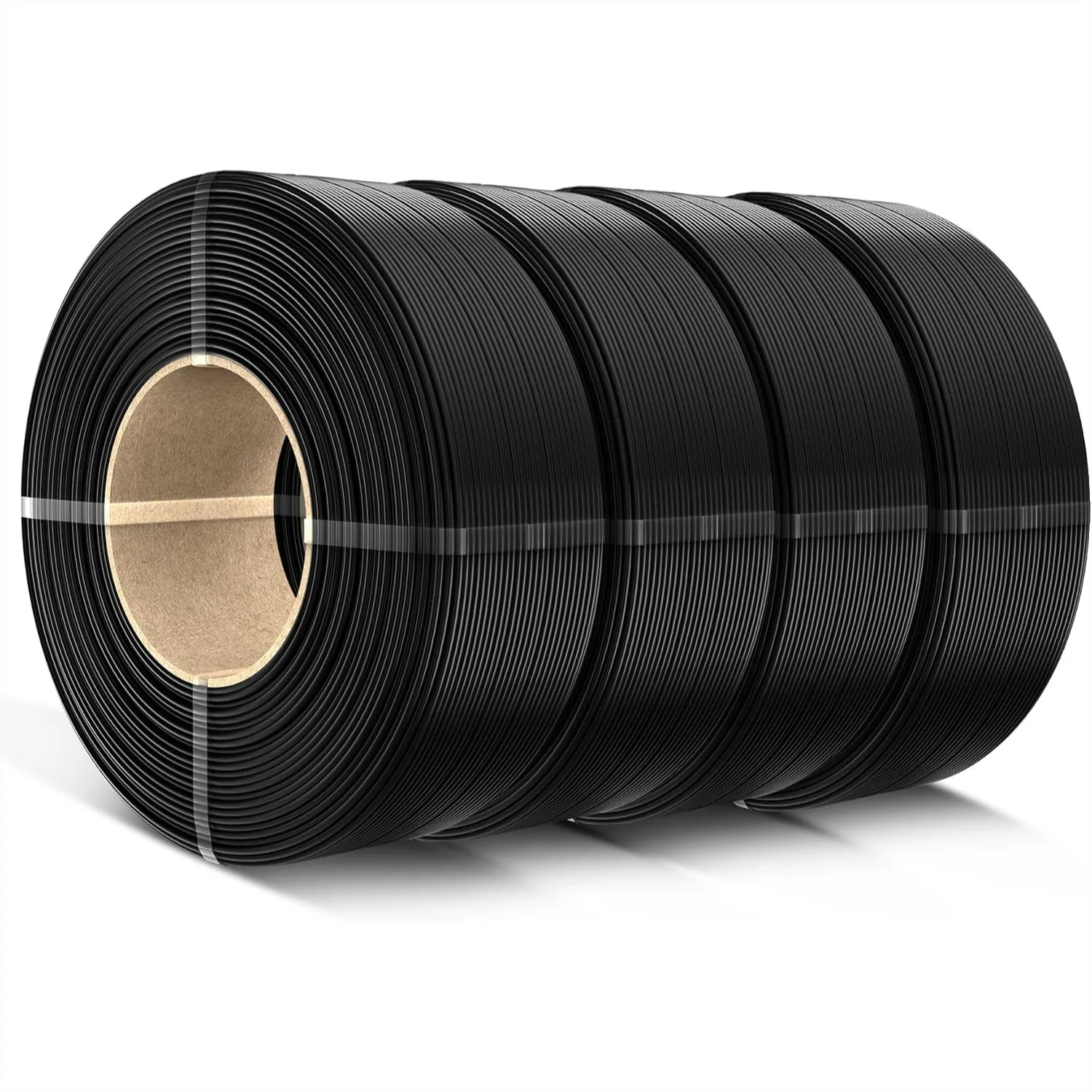 

PLA Refill Filament 1.75mm, Refill for 3D Printers, Compatible with Bambu Lab & SUNLU Reusable Spools, Dimensional Accuracy