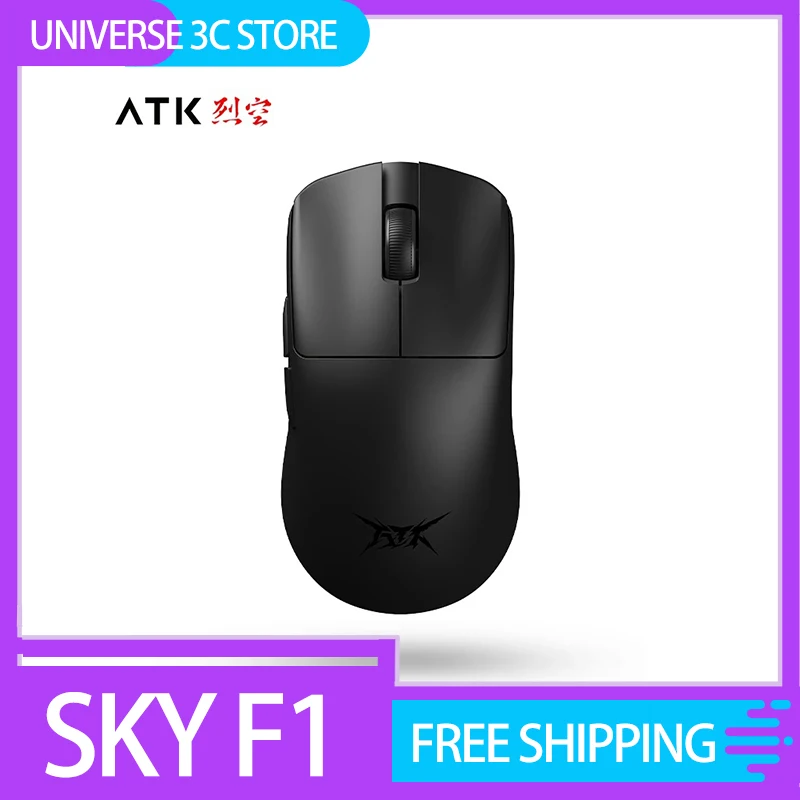 

Atk Blazing Sky F1 Pro Mouse Dual Mode Wireless Paw3950 Lightweight 8k Gaming Customized Mouse For Keyboard Computer Desktop