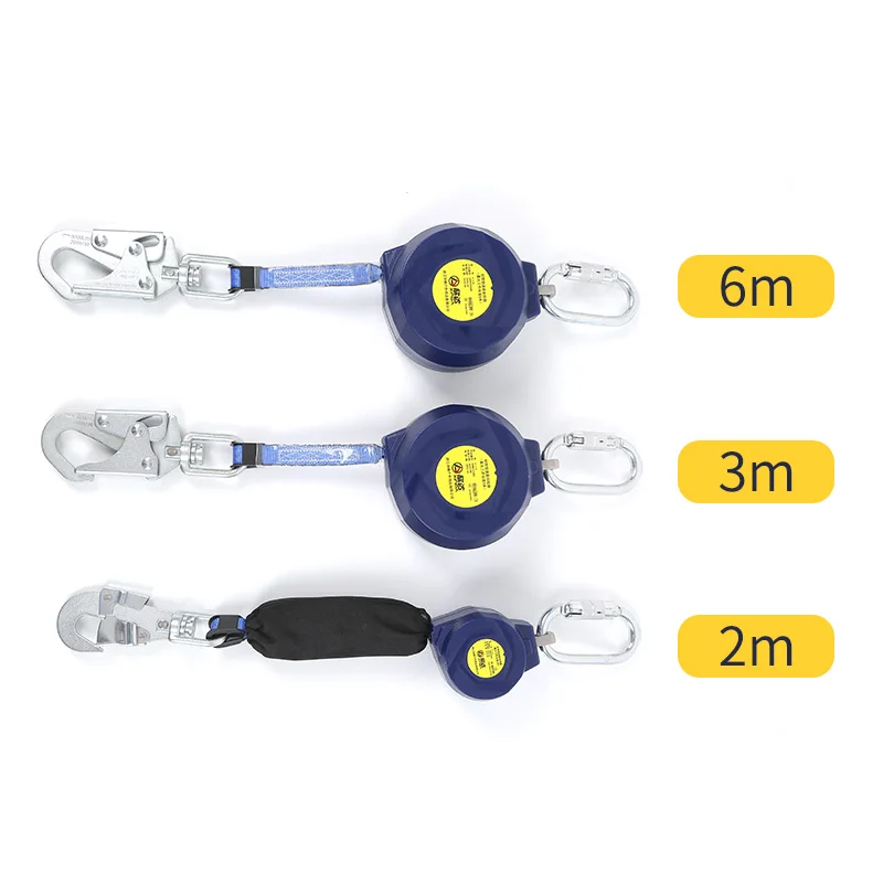 XINDA webbing retractable fall arrester for climbing fall protection height safety working