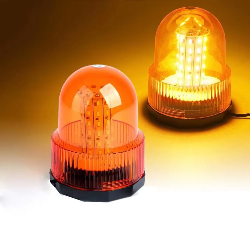 12V/24V LED-Blinkerlicht – Rot/Blau/Gelb, Notfall-Warnblitz für LKWs, Polizeiautos