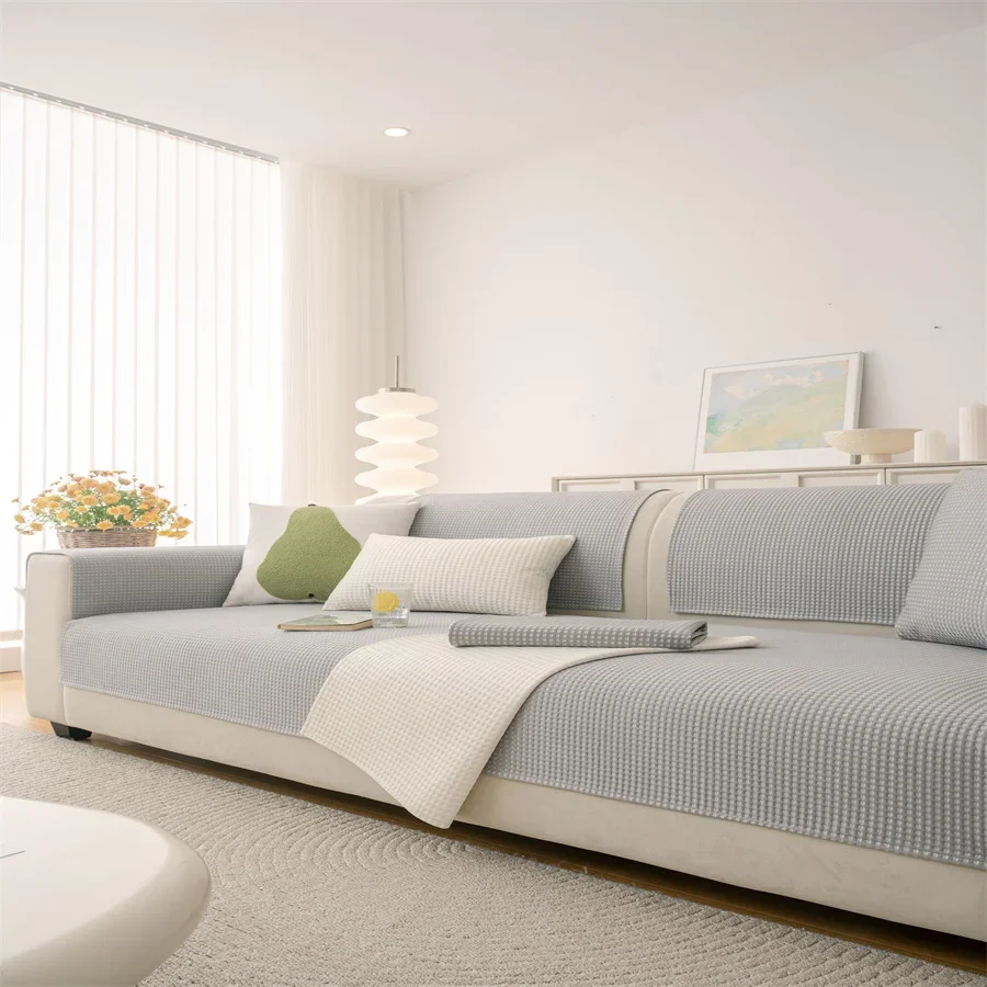 

Ice Silk Sofa Cushion Summer 2025 New High-end Mat Cushion Non-slip Sofa Cover Cloth Summer
