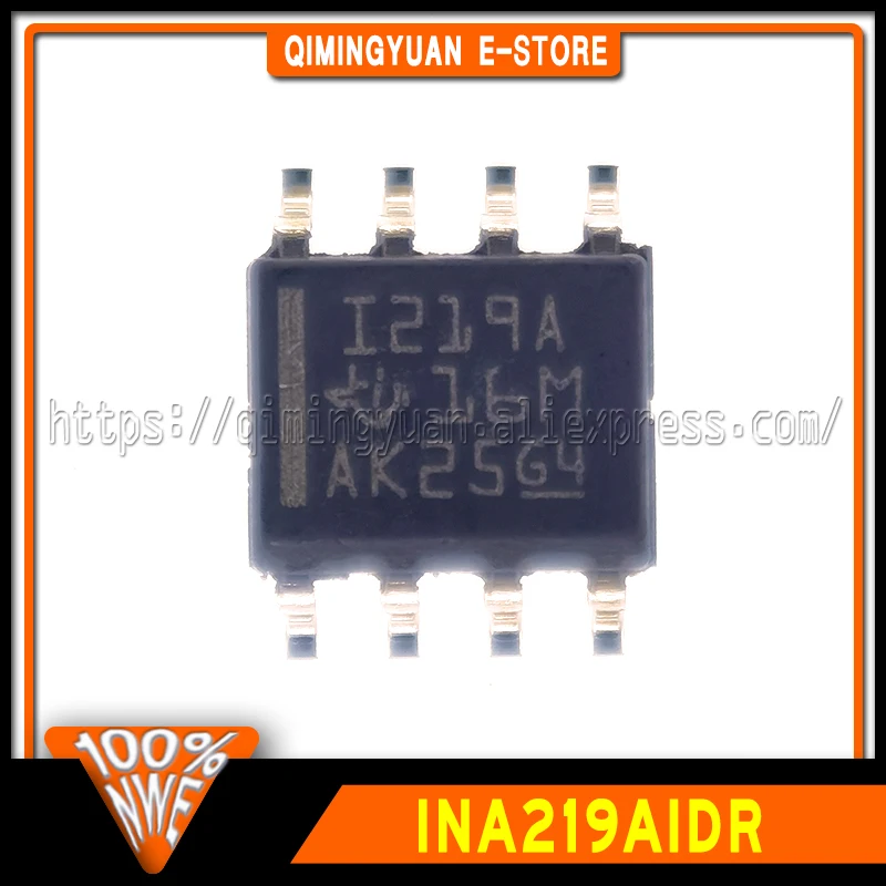 1~20PCS/LOT INA219AIDR INA219AID INA219 SOIC-8 SOIC Current/Voltage/Power Monitor Chip SMD IC Integrated Circuit