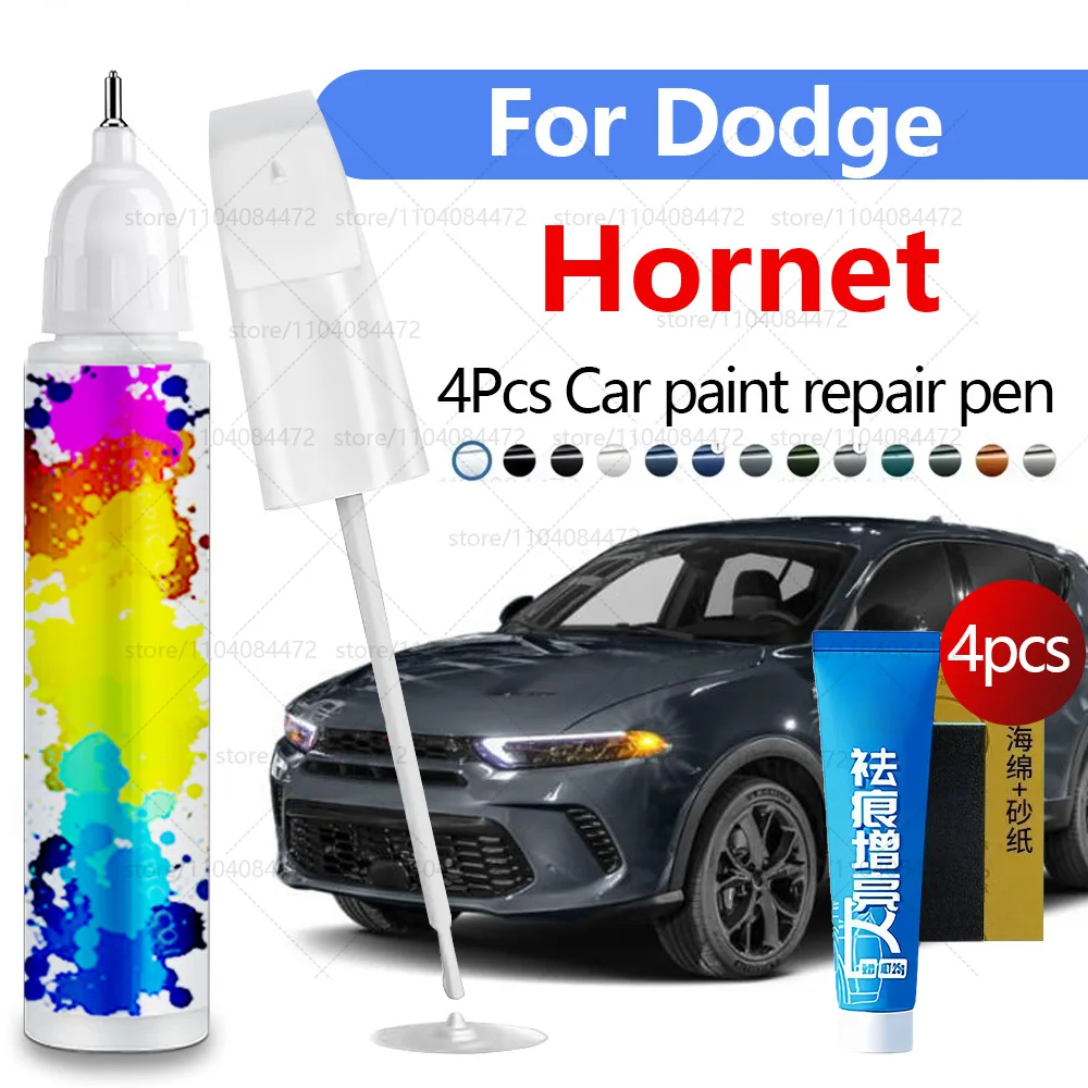 

Ручка для ремонта автомобильной краски для Dodge Hornet 2023-2025 аксессуары для ремонта царапин краски 4 шт. черный, белый PAH 217B синий, красный, золотой PL6