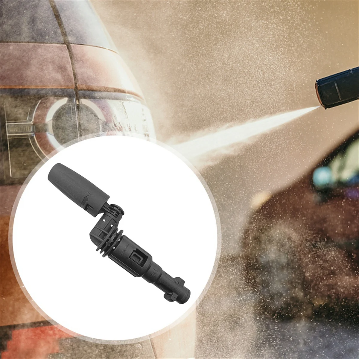 High Pressure Water Gun 360° Degree Rotating Nozzle Can Be Fanned or Straight Water Jet for Karcher for Washing Car