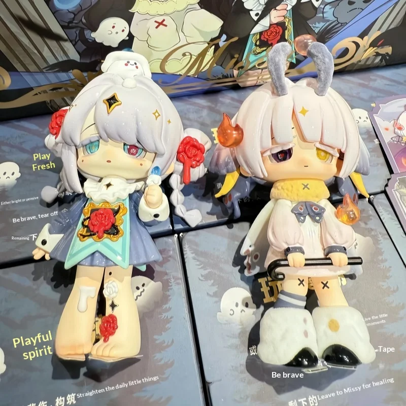 

Missy Play Trend Blind Box Figures 2nd Gen Sweet Melancholy Crow Paradise Series Cute Collectible Gift For Anime Fans Adult