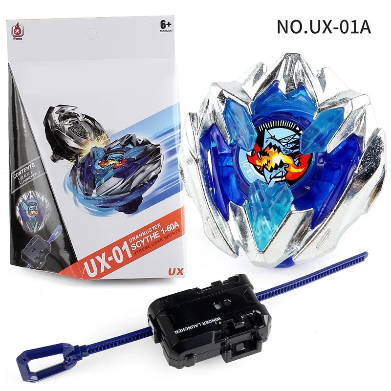 Takara Tommy Beyblades Burst Top X Toy UX Series UX-01-02-03 Blue Dragon Sword Combat Top Box