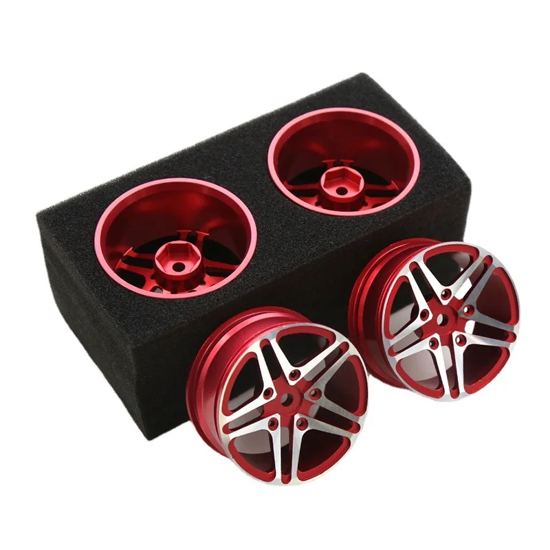 4 modeli samochodów RC 1/10 Sakura 3R z metalowymi felgami pasują do modeli uniwersalnych HSP94122, Jingshang FW06 RV