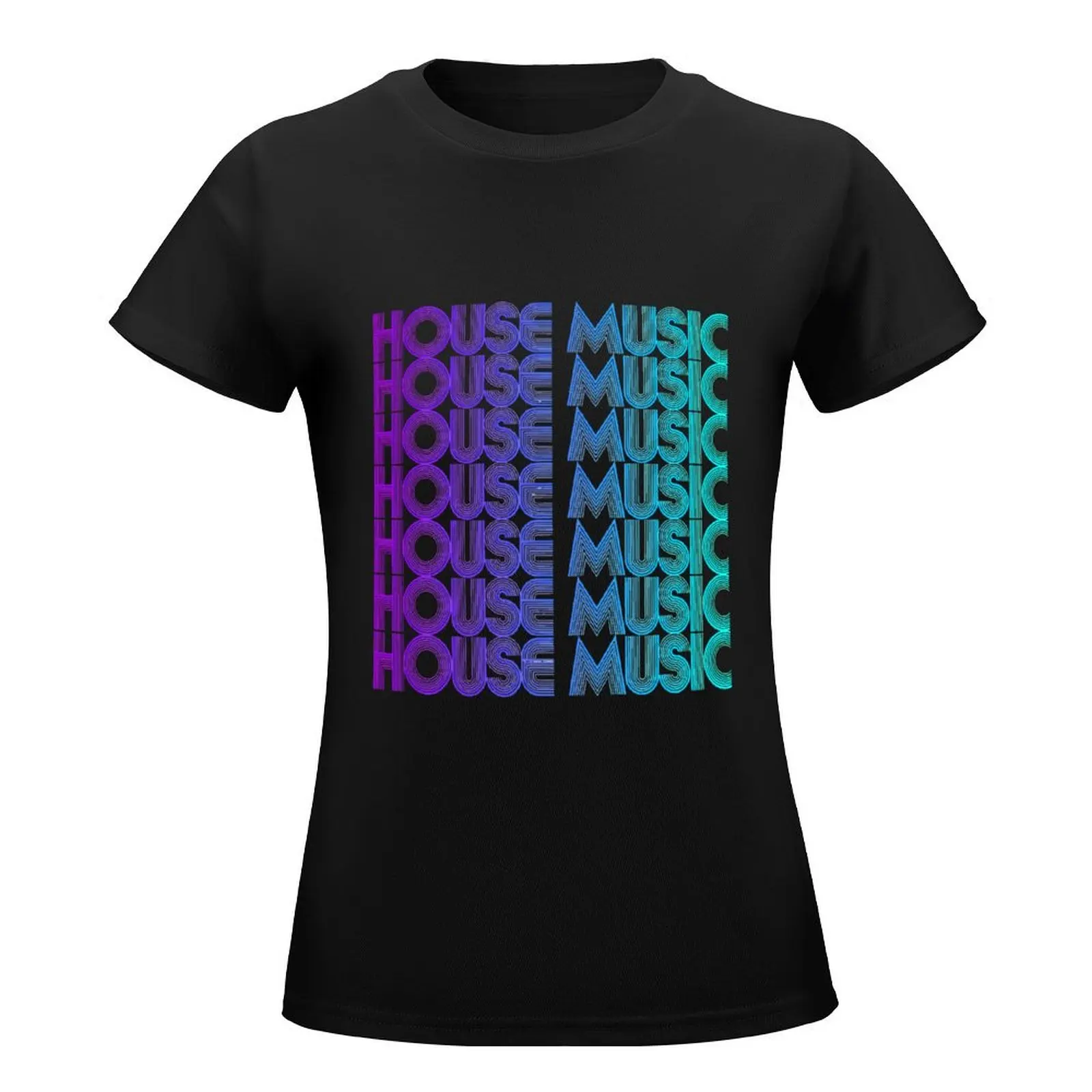 House Music Vaporwave Techno House Music EDM Lover DJ Gear T-Shirt cute clothes anime clothes Women t-shirts