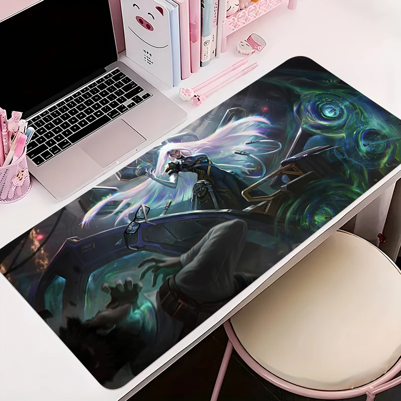 

Mousepad Anti-slip HD Mouse Pad Gaming Accessories Mouse Mat Rubber Gamer Desk Mat Anime L-league Of Legends Sona Keyboard Mat