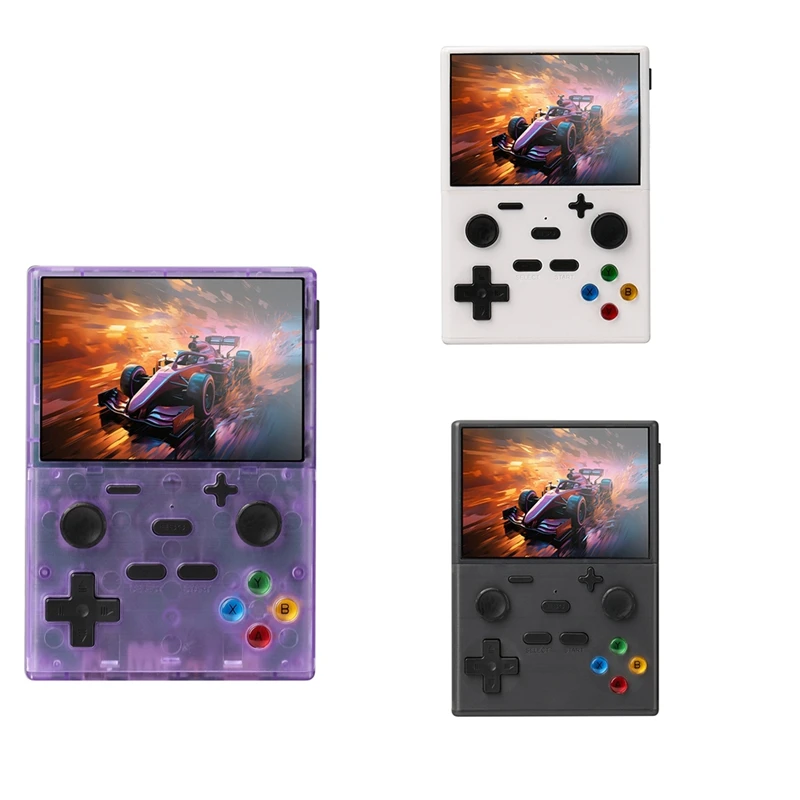 【Must-Haves】XGB35 Console de jogos portátil 10000 + jogos Tela de 3,5 polegadas Linux suporta console de jogos de arcade de jogador duplo para PS1 GBA