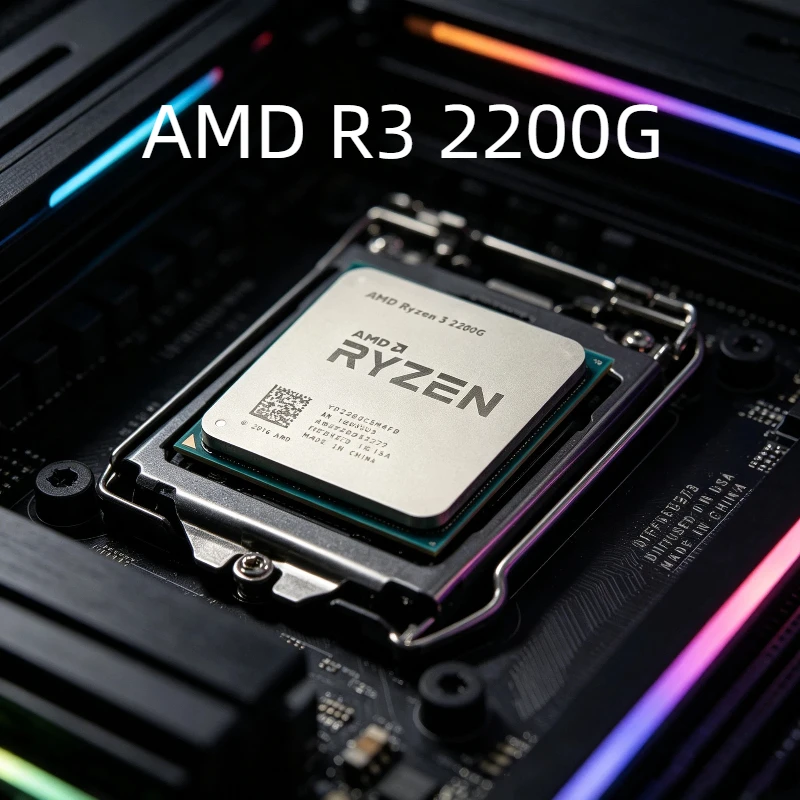AMD Ryzen 3 2200G Or PRO 2200G Desktop Processor 3.7GHz Max Boost 65W TDP 4MB Cache AM4 Entry Gaming Office Computer CPU