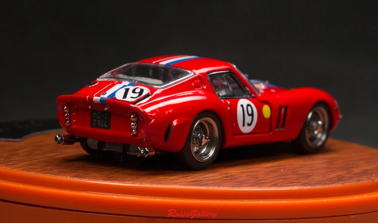 PGM 1:64 For 250GTO 1962 24h ليمان 2nd سبيكة مفتوحة بالكامل طبعة محدودة الراتنج معدن ثابت نموذج سيارة لعبة هدية