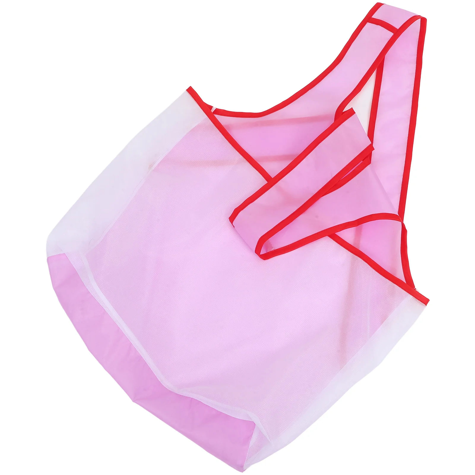 

Universal Oxford Laundry For Women Wet Clothes Storage Breathable Mesh Pocket Waterproof Portable Clothes Drying Apron