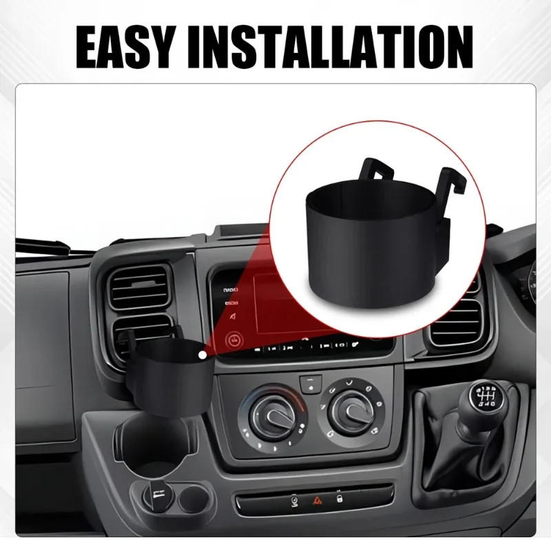 1/2pcs Cup Holder For Peugeot Boxer Citroen Relay Fiat Ducato Car Beverage Cup Holder