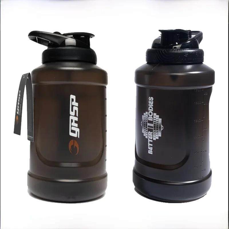 

Original GASP Plastic Water Jug Fitn Sport Water Bottle Ton-ton Barrel Bodybuilding Hydration Jug Large Capaci L+