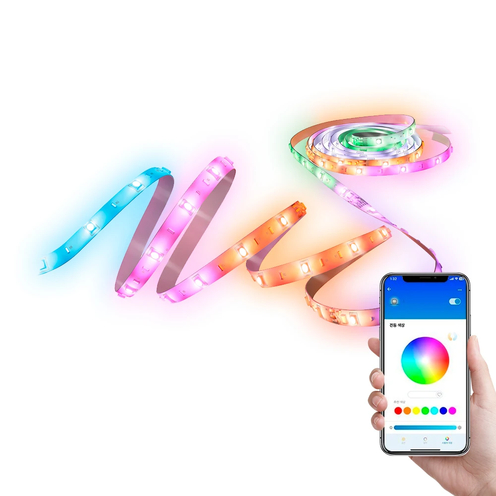 Wiz Multi-Color Led Strip Lights Indirect Lighting 5m