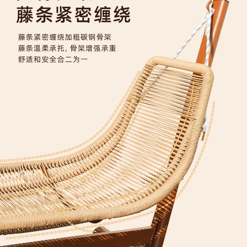 Bud swing bed outdoor patio balcony, double hammock rocking chair outdoor garden swing  chair