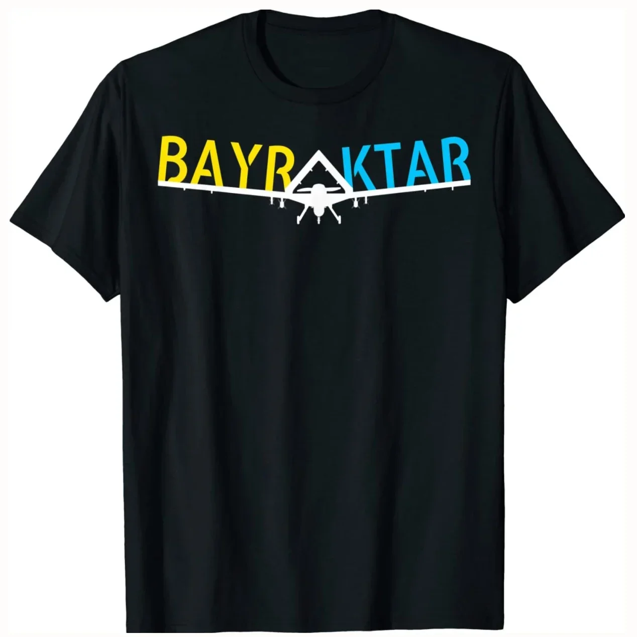 Breathable Top,Loose Casual T-shirt S-5XL  TB2 Bayraktar Drone T Shirt. High Quality Cotton,Large Sizes,oversized