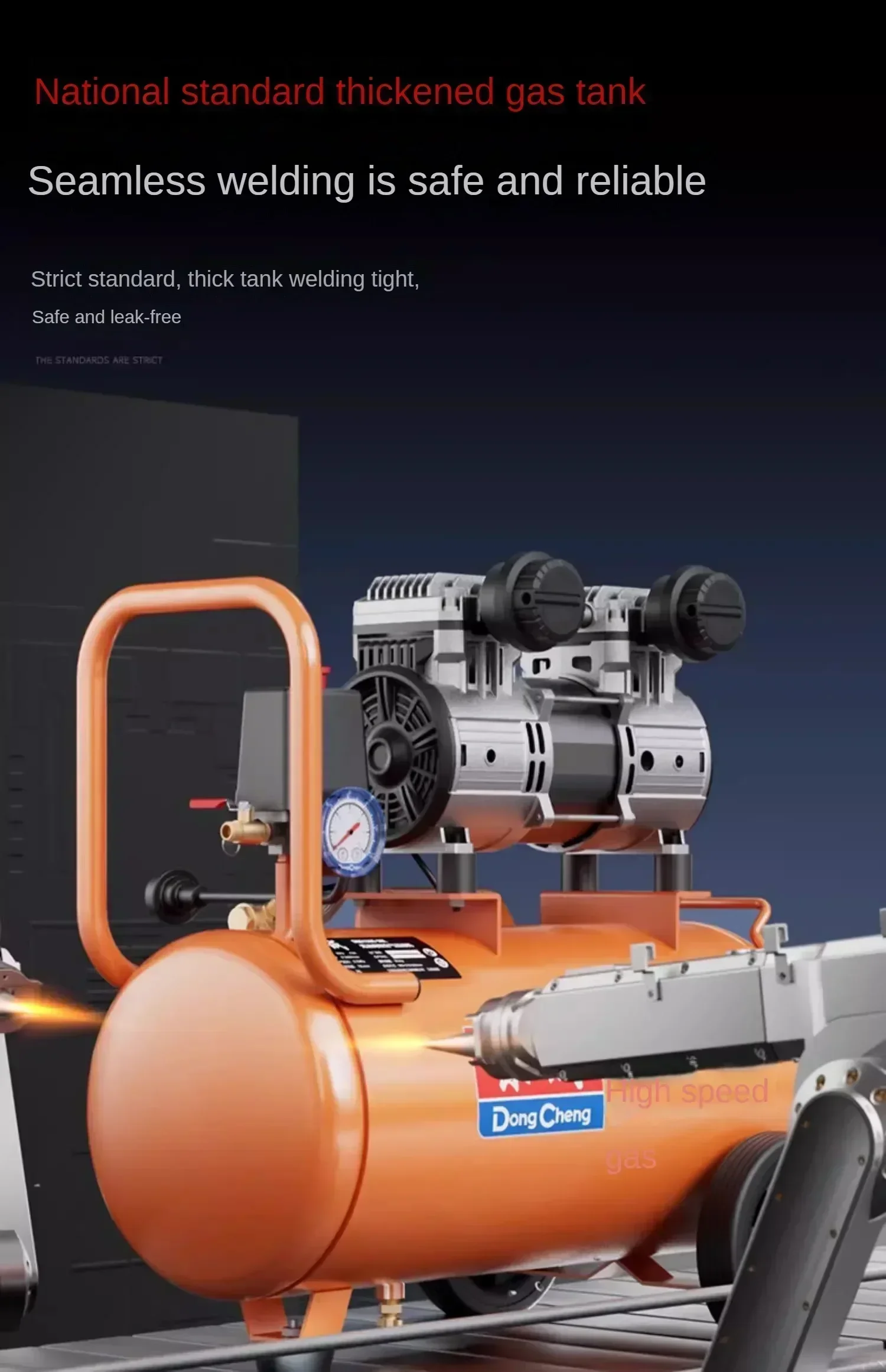 

Портативный воздушный компрессор 220 В, мини-бесшумный бесшумный деревообрабатывающий бытовой воздушный компрессор