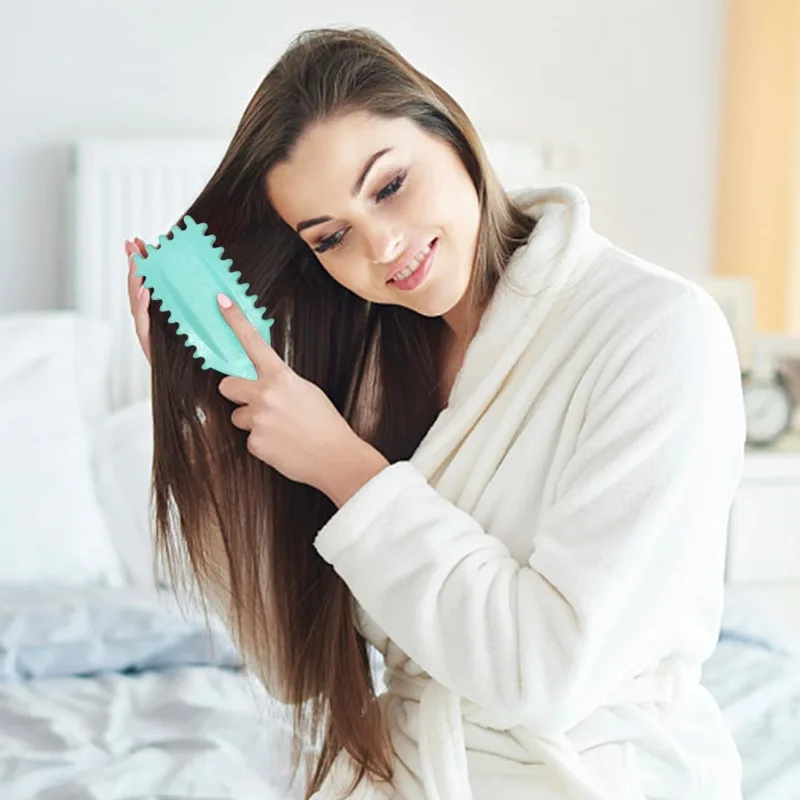 

1 шт., подходит для парикмахерских и бытовых продуктов для укладки, массажная расческа для прыжков, расческа для укладки с завитками