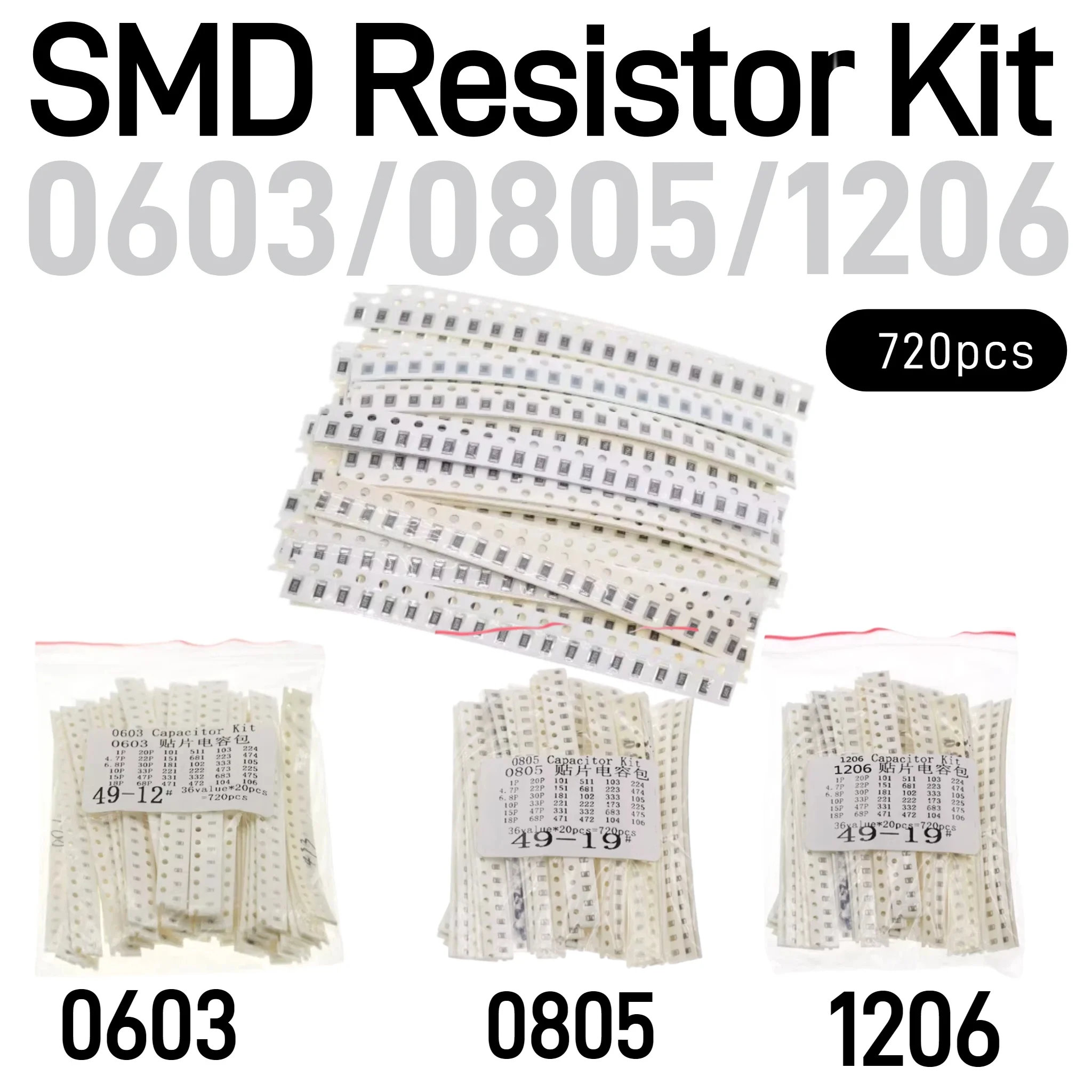 720PCS Smd Resistor…