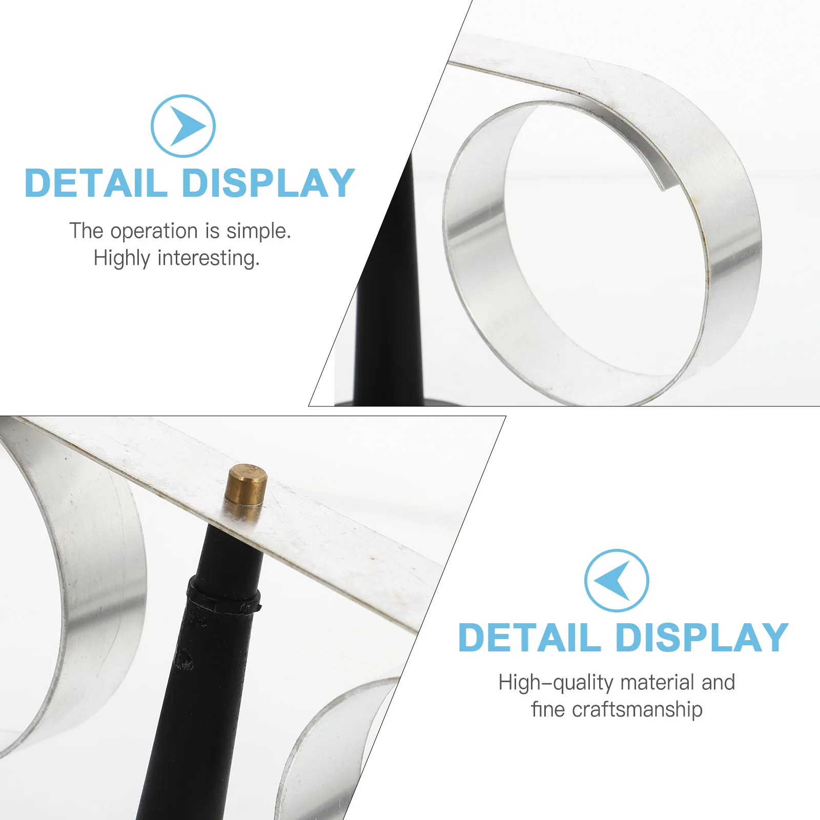 

1Set Inductive Current Tester Physics Experiment Equipment Lenz Law Apparatus Teaching Prop for Interactive Learning