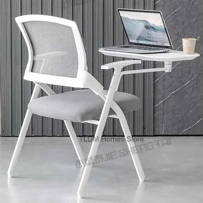 

Folding Training Office Chair Classroom Conference Room Meeting Chair Writing Board Silla De Escritorio Office Furniture WKOC