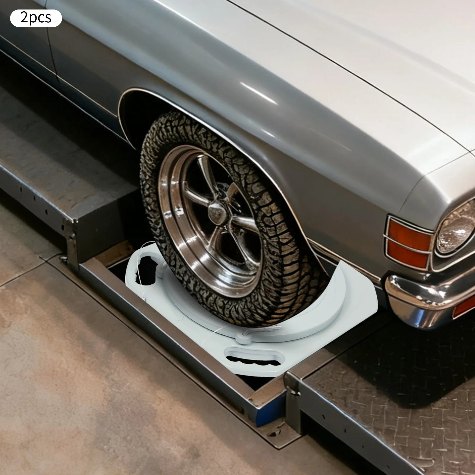 

1-to-4 Wheel Alignment Instrument Angle Disk 5T Car Wheel Turn Plates Truck Front End Wheel Tool 360° Rotation Wheel Turntables