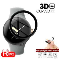 Soft Edge Clear Screen Protector For Google Pixel Watch 2 3D Curved Full Cover Anti-scratch Film For Google Pixel Smart watch 2