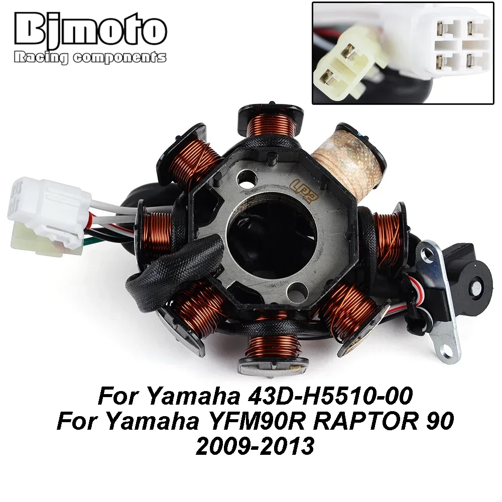 Motorcycle Generator Stator Coil  for Yamaha YFM90R YFM 90R RAPTOR 90 2009 2010 2012 2013 Engine Parts 43D-H5510-00